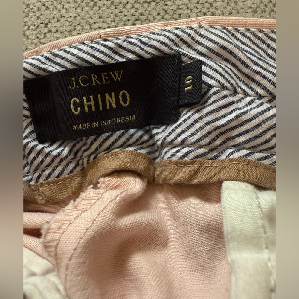 Women's Pink Shorts jcrew chino 3.5” - Picture 3 of 5